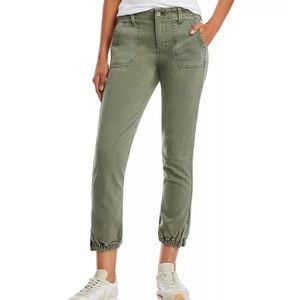 PAIGE Mayslie Cropped Jogger Pants - Anthropologie